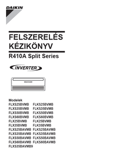 FLXS25-60B,FLXS35B9,FLKS25-60B_3PHU171284-2H_Installation manual_Hungarian download